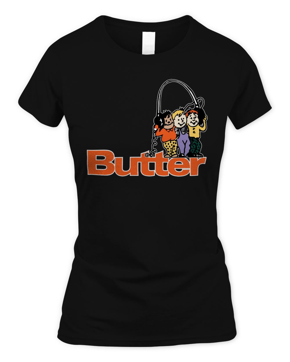 Butter Clothing Headphones Logo Shirt