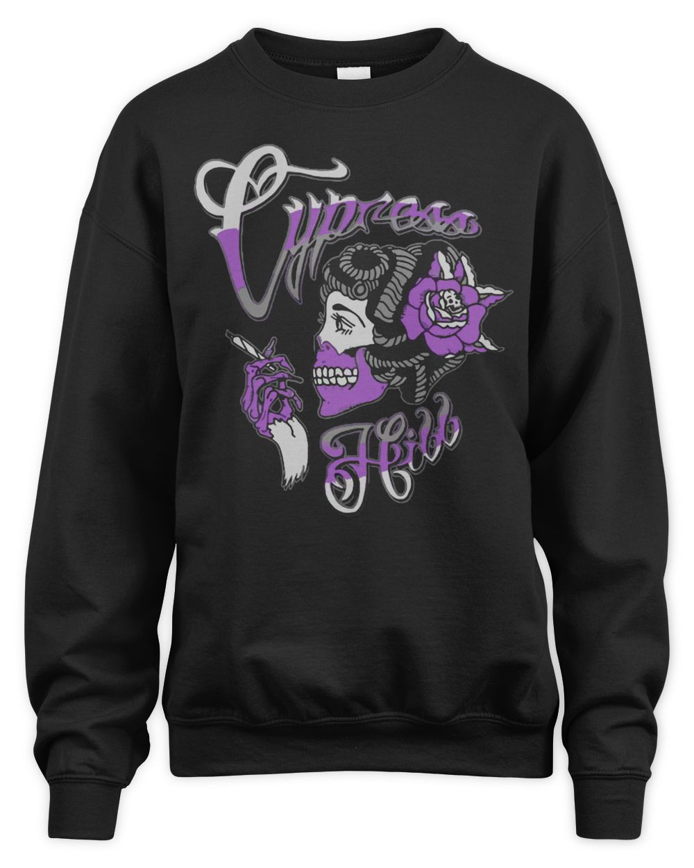 Cypress Hill Merch Skull Lady Shirt
