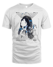 Techwear On Clothing Punk Mechanical Girl Shirt