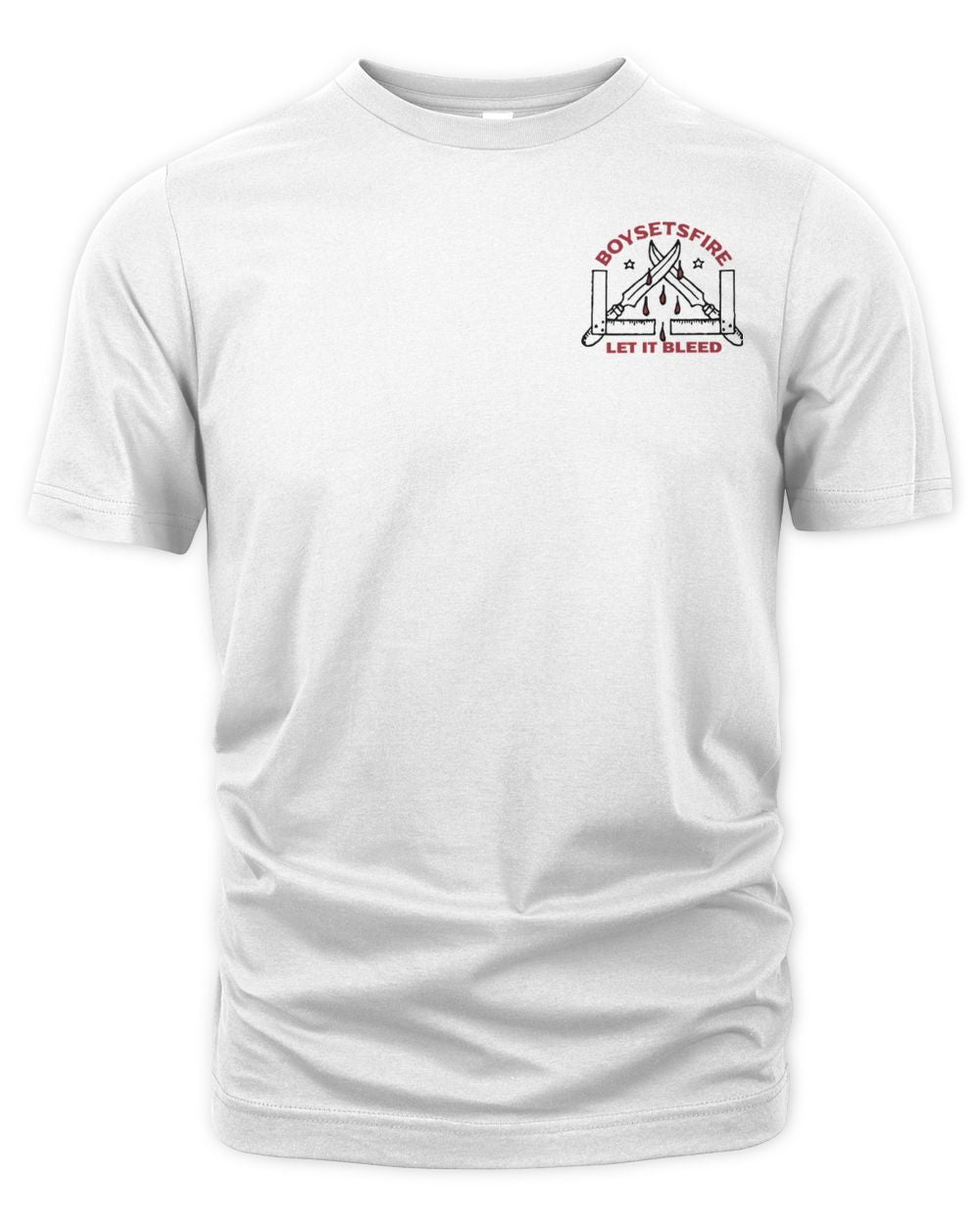 Boysetsfire Merch Let It Bleed Shirt