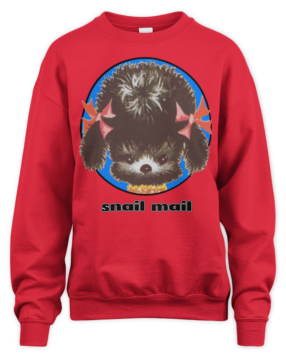 Snail Mail Merch Dog in Circle Shirt