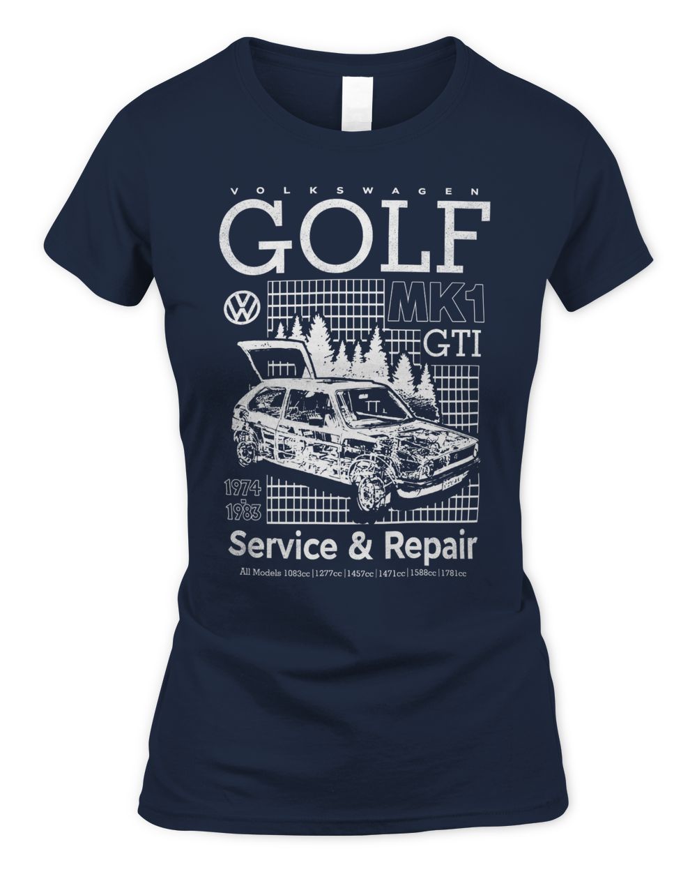 Peacocks Clothing Vw Golf Shirt