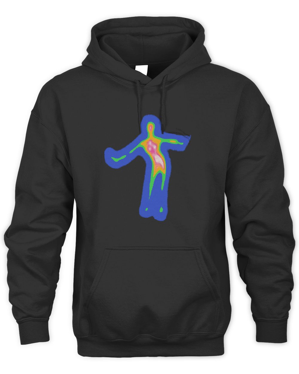 Techwear On Clothing Distorted Portrait Graphic Shirt