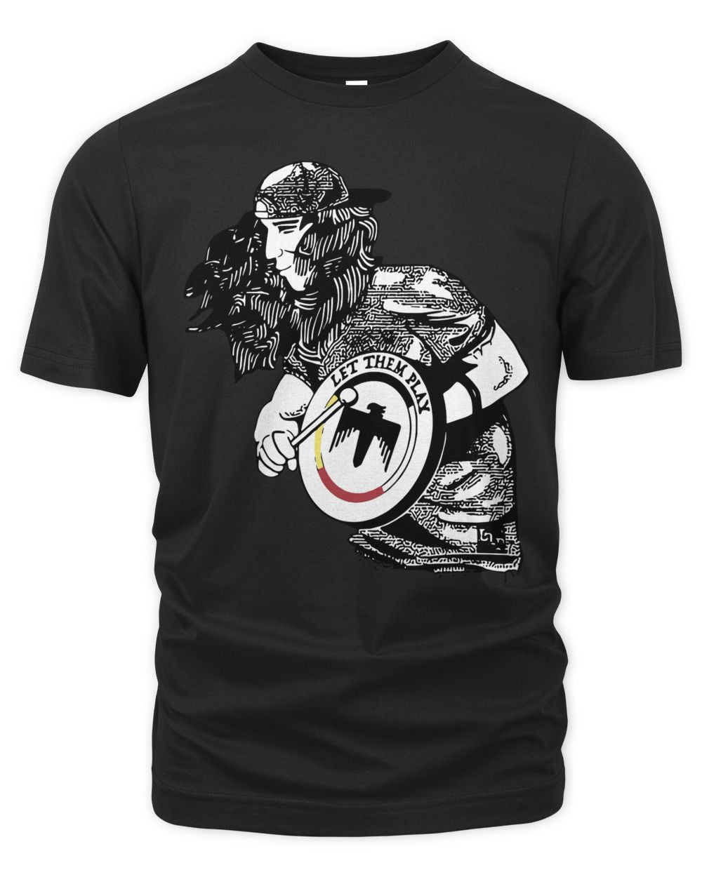 Let Them Play Apparel the Drummer Shirt
