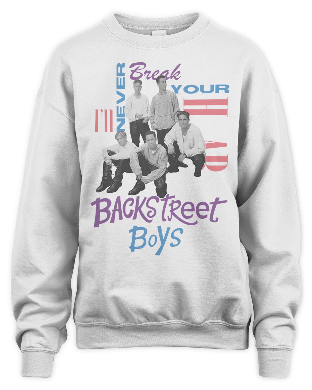 Backstreet Boys Merch Never Break Your Heart Shirt