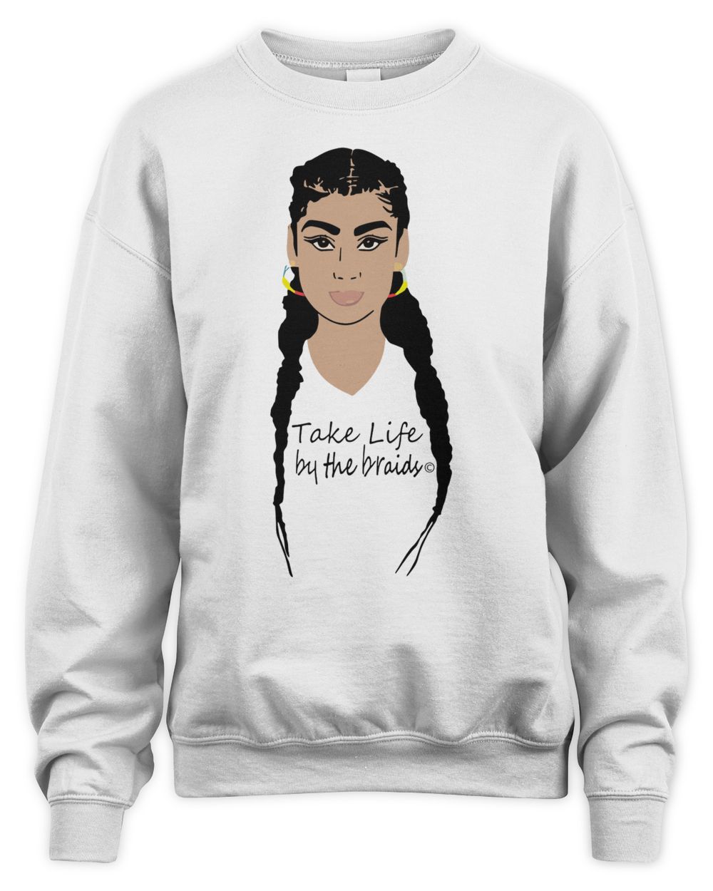 Let Them Play Apparel Take Life by the Braids Shirt