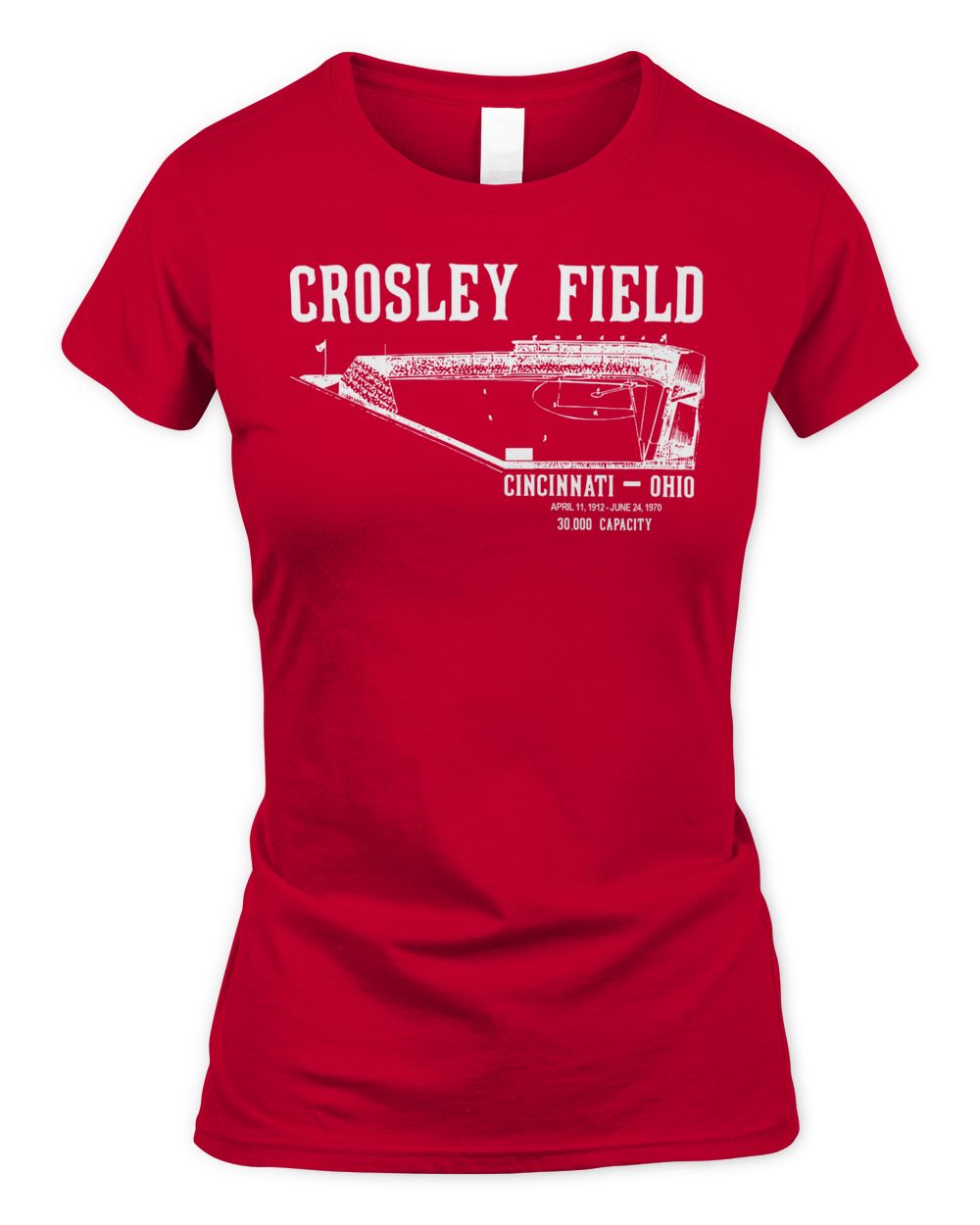 Cincy Shirts Crosley Field Shirt