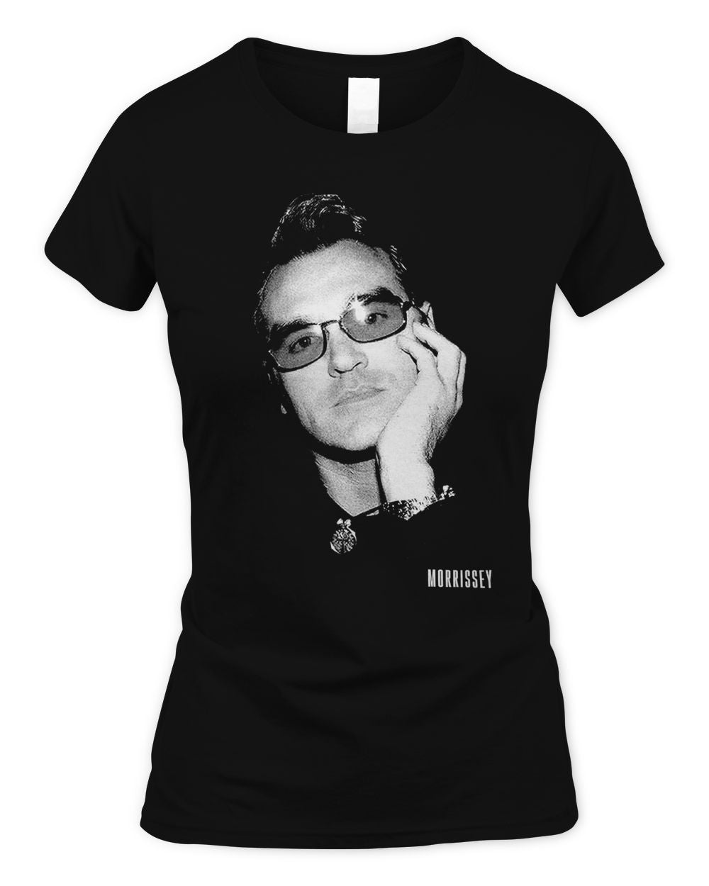 Morrissey Merch Hand to Face Photo Shirt