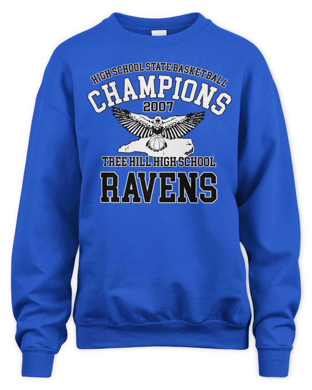 One Tree Hill Merchandise Tree Hill Ravens High School Champions Shirt