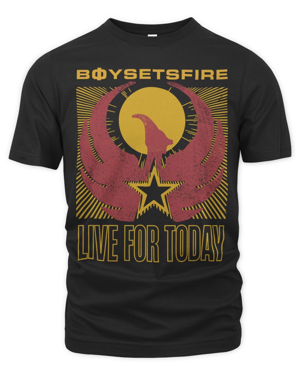 Boysetsfire Merch Live for Today Shirt