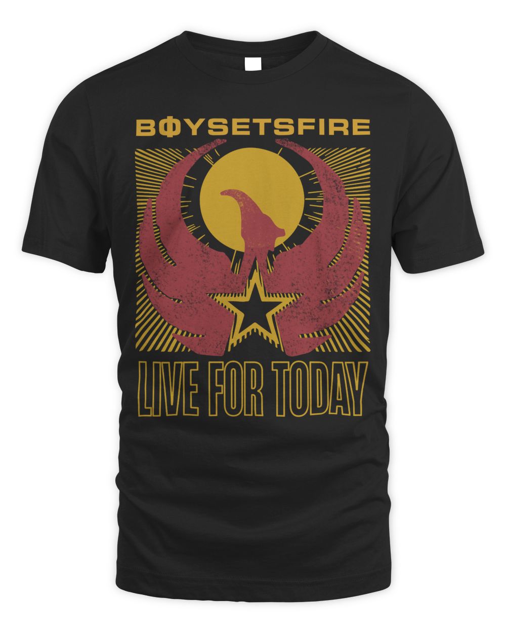 Boysetsfire Merch Live for Today Shirt