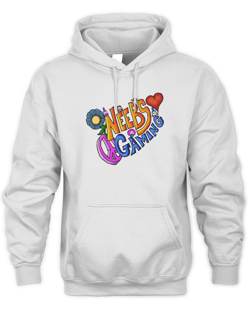 Neebs Gaming Merch Peace, Love, and Neebs Gaming Shirt