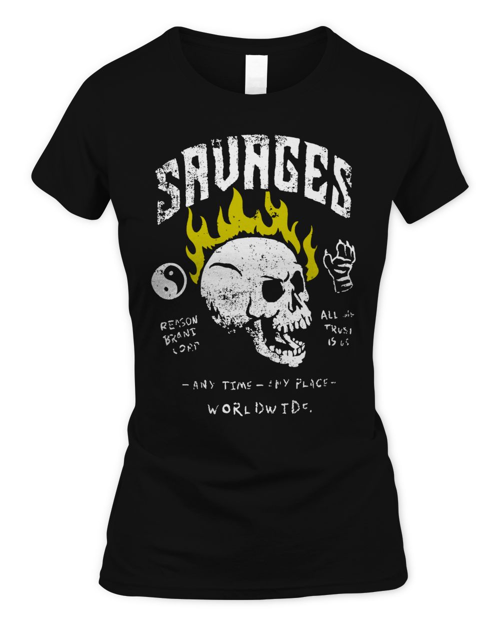 Reason Clothing Savages Flame Skill Shirt