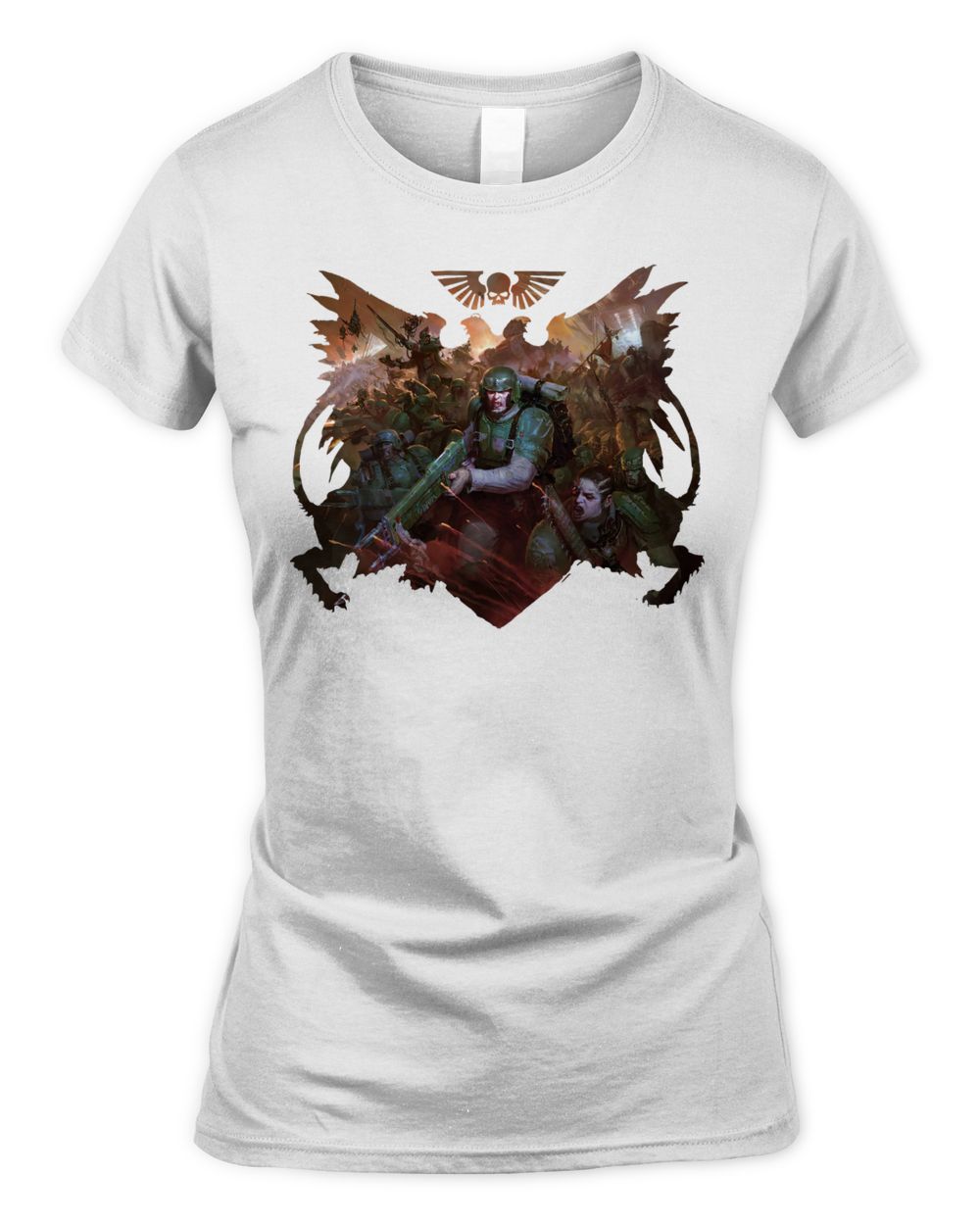 Warhammer Merch Astra Militarum Hammer of the Emperor Shirt