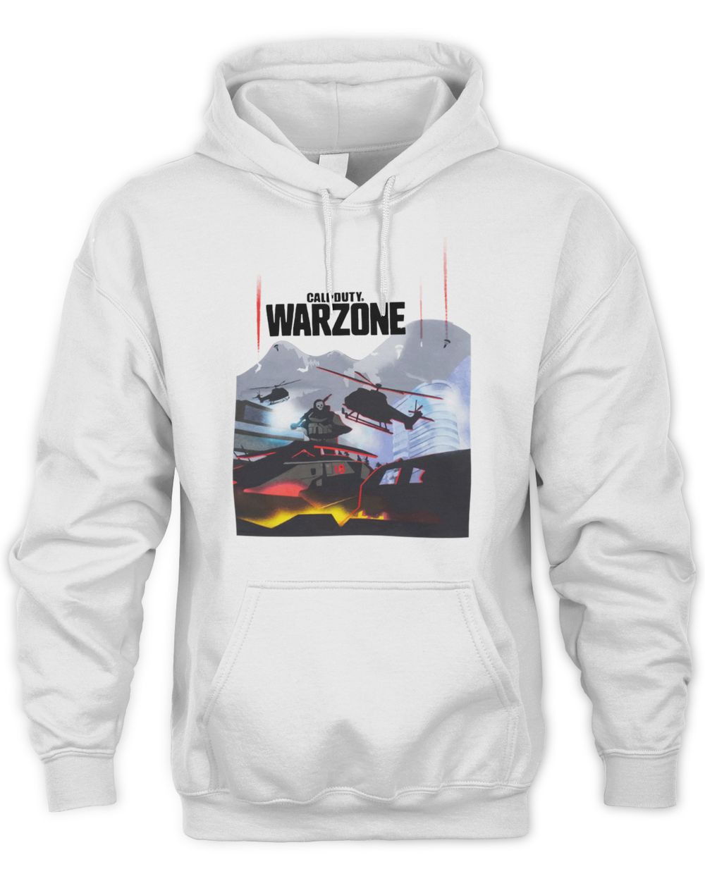 Call Of Duty Merch Warzone Helicopter Shirt