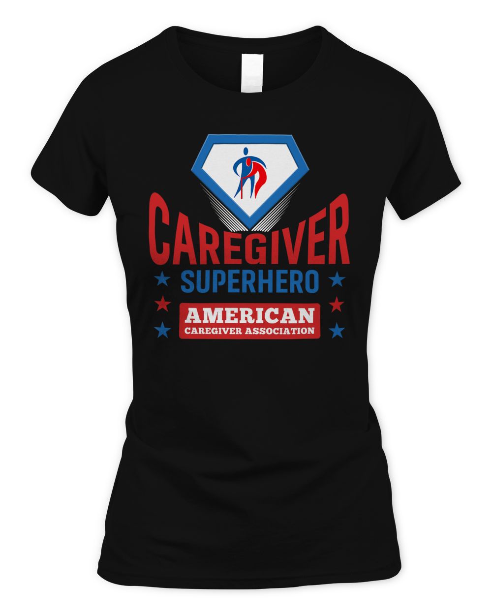 Caregiver Superhero Official Aca Apparel Shirt