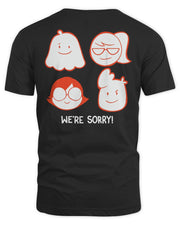 Drawfee Merch Logo We're Sorry Shirt