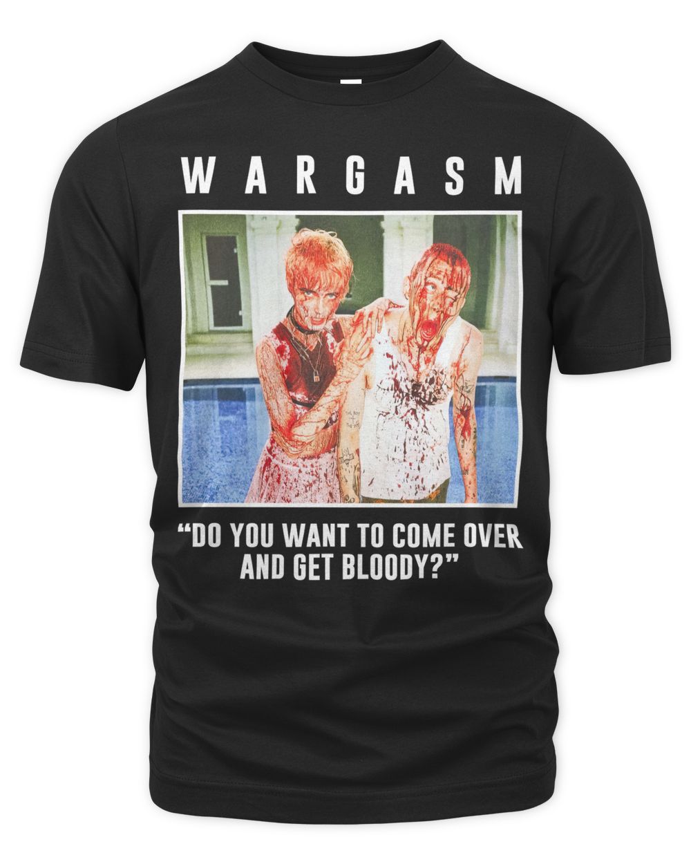 Wargasm Merch the Bloody Shirt