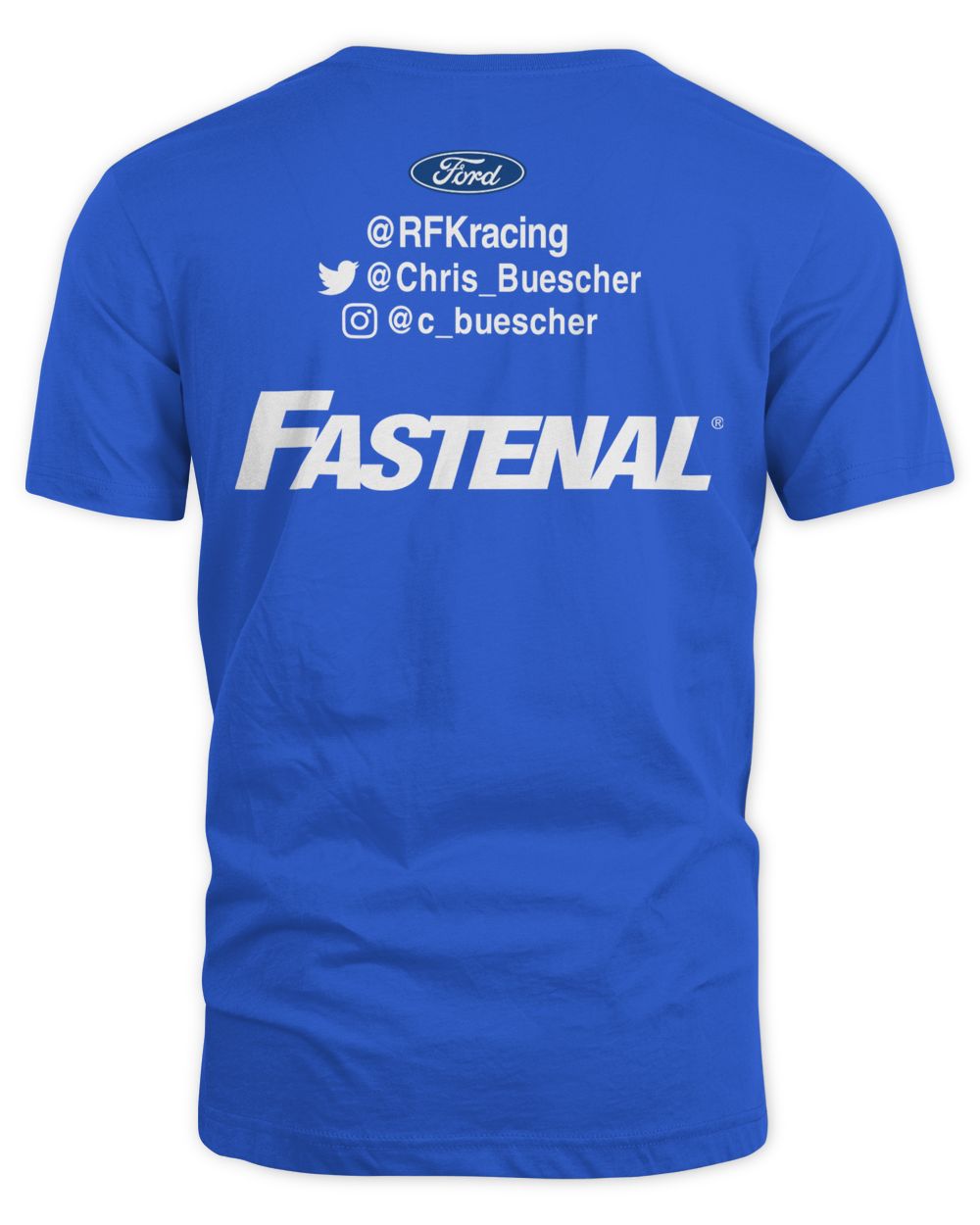 Chris Buescher Checkered Flag Fastenal Sublimated Uniform Shirt