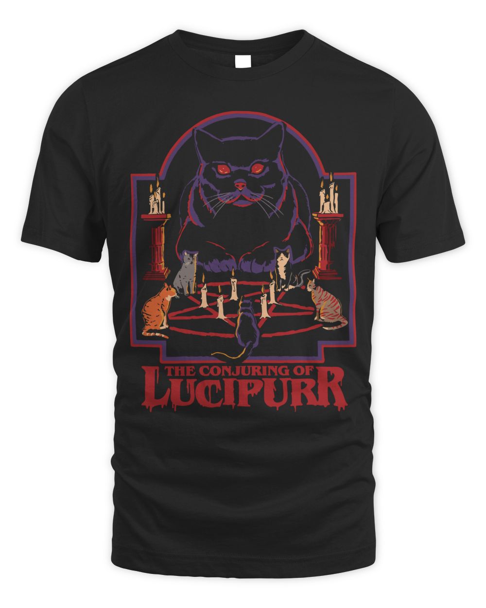 Steven Rhodes Merchandise The Conjuring Of Lucipurr Shirt