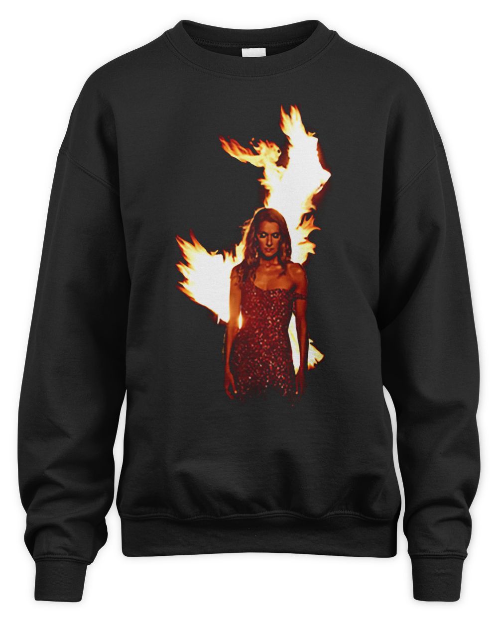 Celine Dion Clothing Courage Album Art Tour Shirt