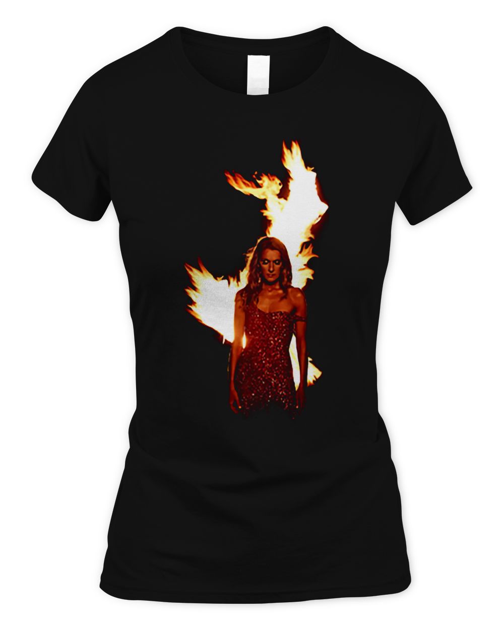 Celine Dion Clothing Courage Album Art Tour Shirt