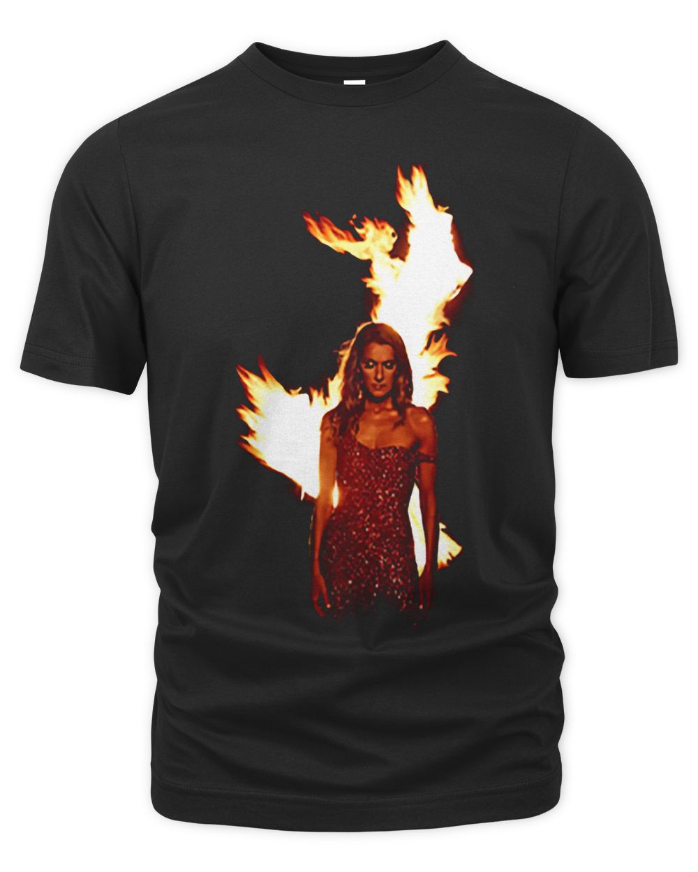 Celine Dion Clothing Courage Album Art Tour Shirt