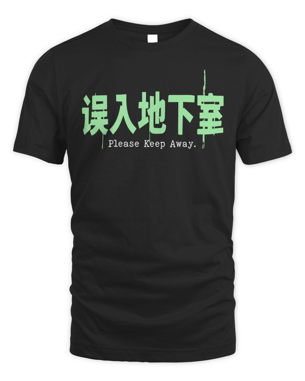 Techwear On Clothing Glowing Letter Shirt