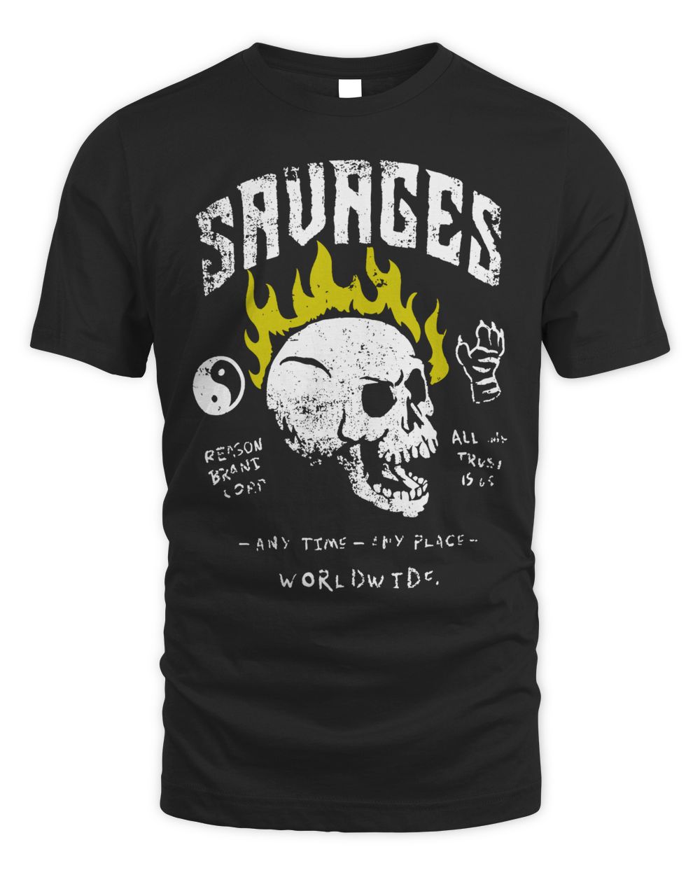 Reason Clothing Savages Flame Skill Shirt