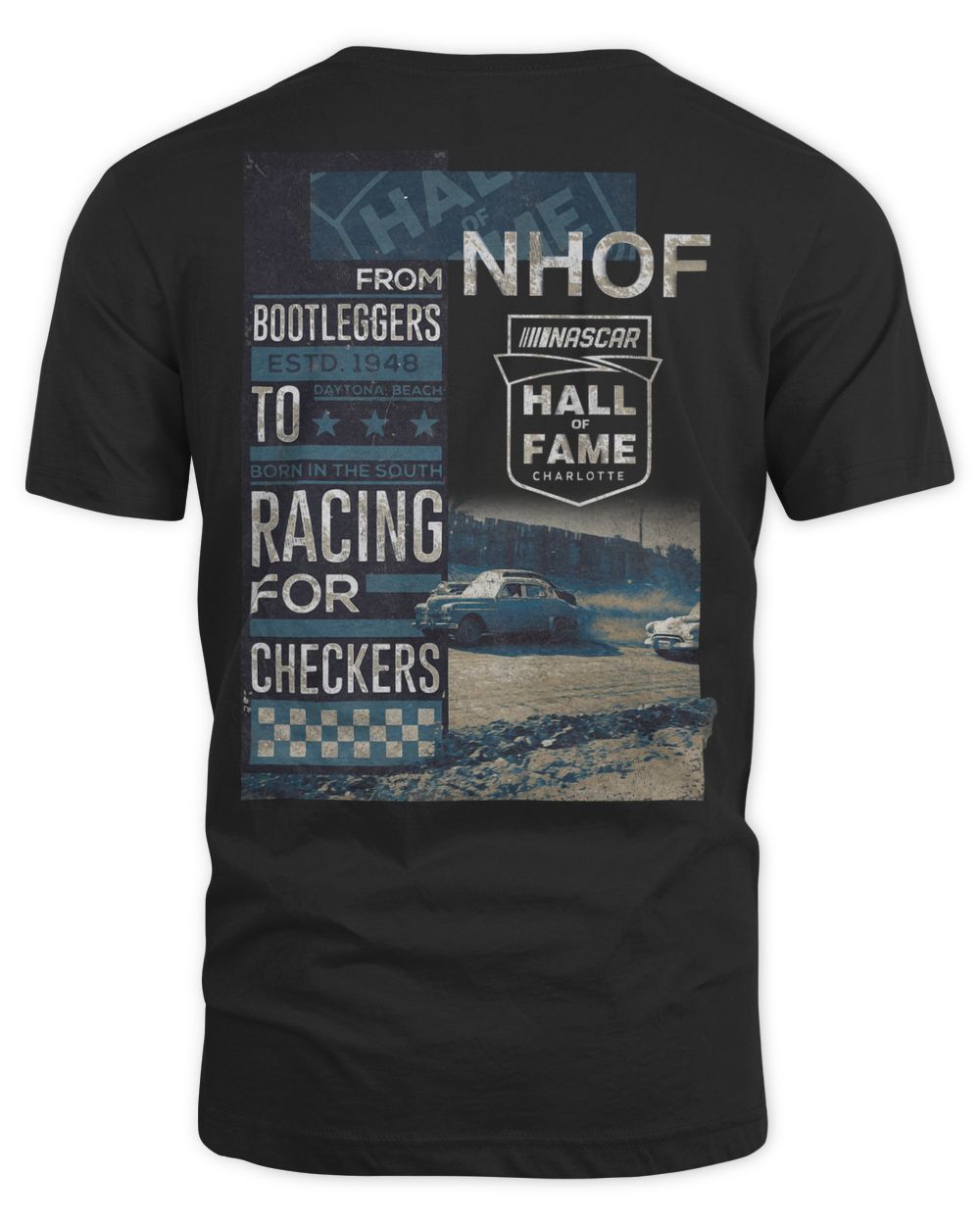 Checkered Flag 2023 NASCAR Hall of Fame Racing For Retro Shirt