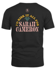 Chicks in the Office Merch I'd Risk It All for Sarah Shirt