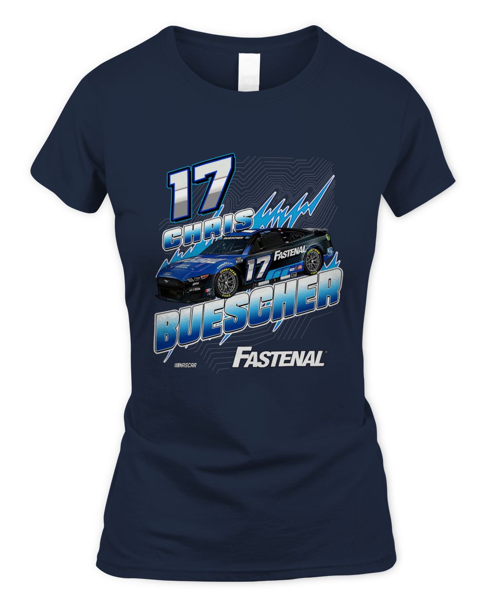 Chris Buescher Checkered Flag Fastenal Groove Shirt