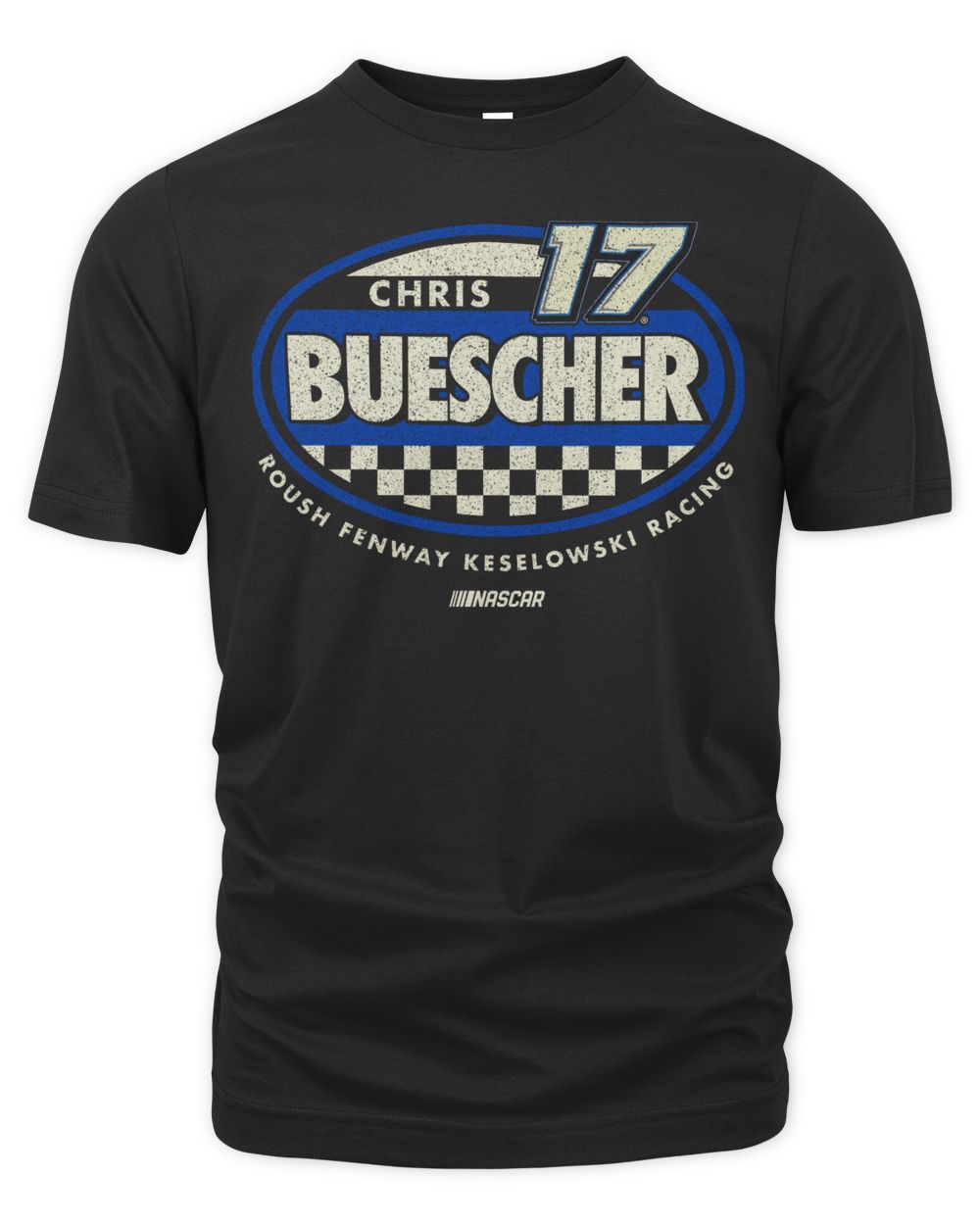 Chris Buescher Checkered Flag Vintage Rookie Shirt