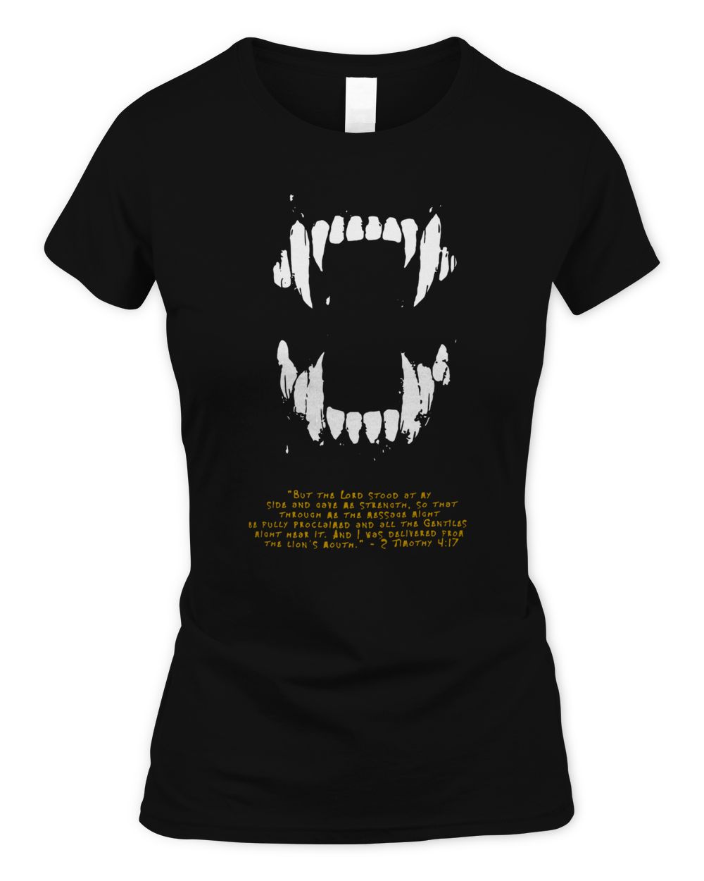 Christian Merch Fangs Shirt