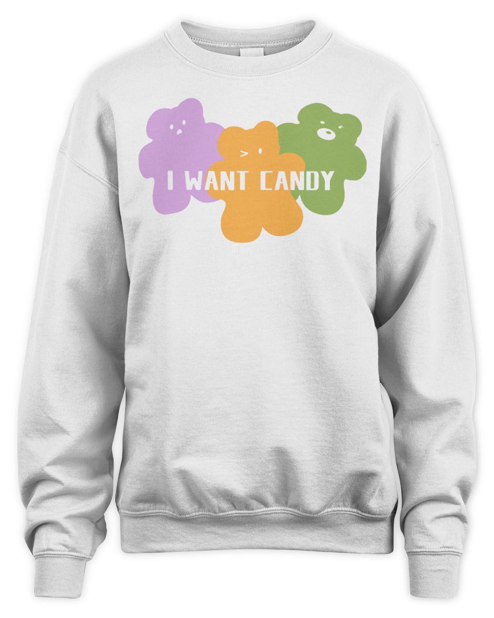 Cider Clothing I Want Candy Gummy Bear Shirt