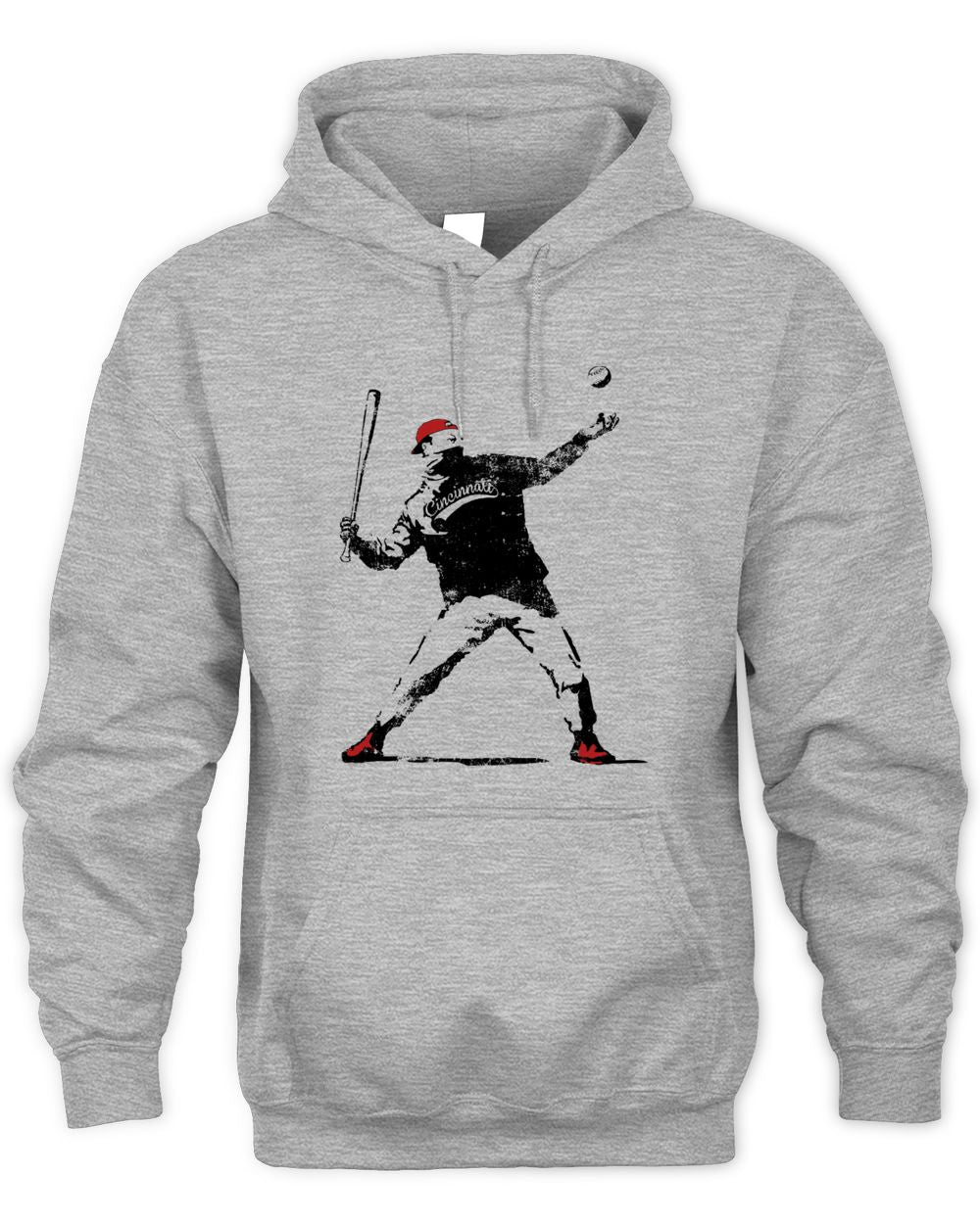 Cincy Shirts Banksy Baseball Shirt