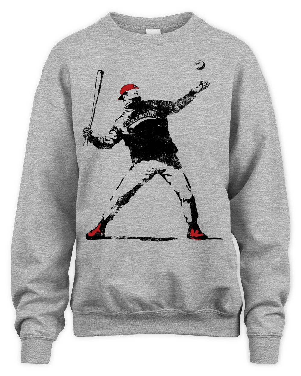 Cincy Shirts Banksy Baseball Shirt