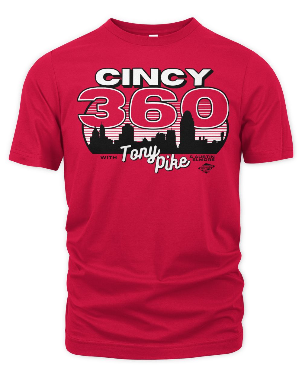 Cincy Shirts Cincy 360 With Tony Pike Shirt