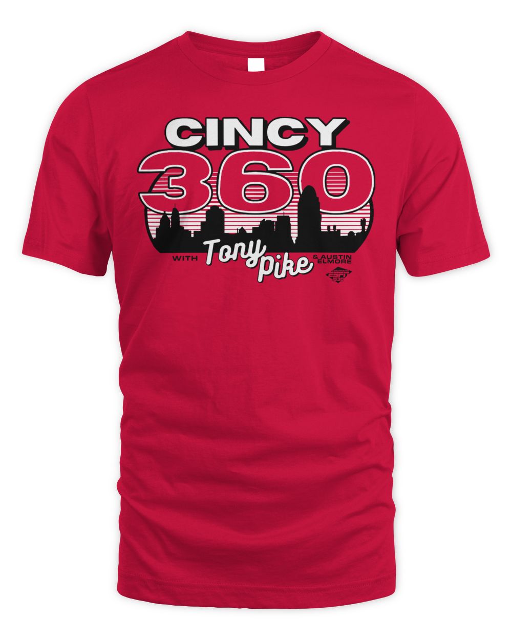 Cincy Shirts Cincy 360 With Tony Pike Shirt