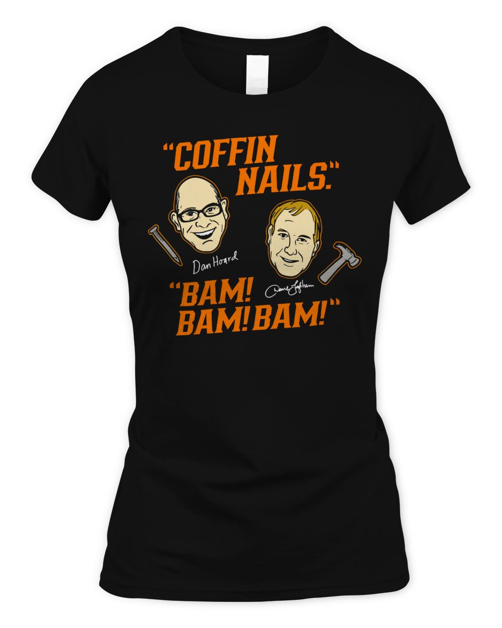 Cincy Shirts Coffin. Nails. Bam! Bam! Bam! Shirt