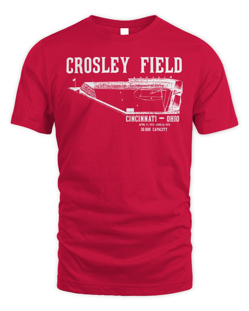 Cincy Shirts Crosley Field Shirt
