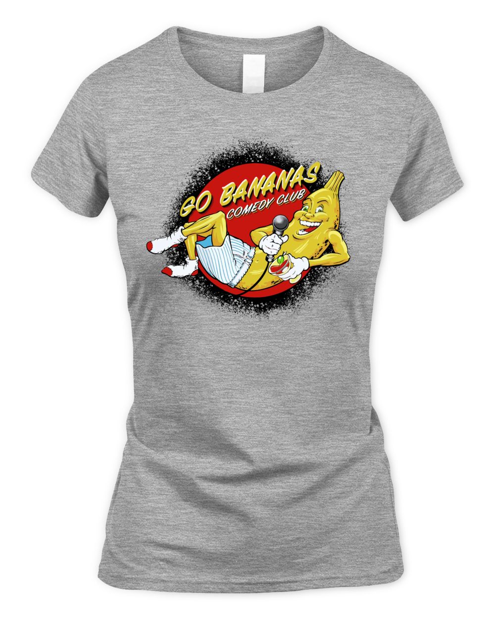 Cincy Shirts Go Bananas Comedy Club Logo Shirt