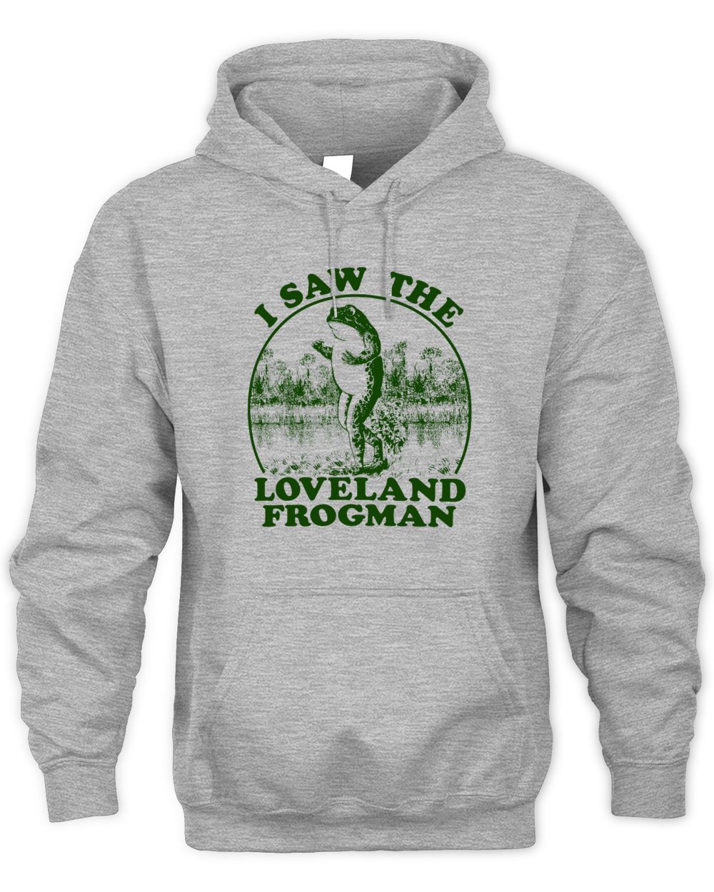 Cincy Shirts I Saw the Loveland Frogman Shirt