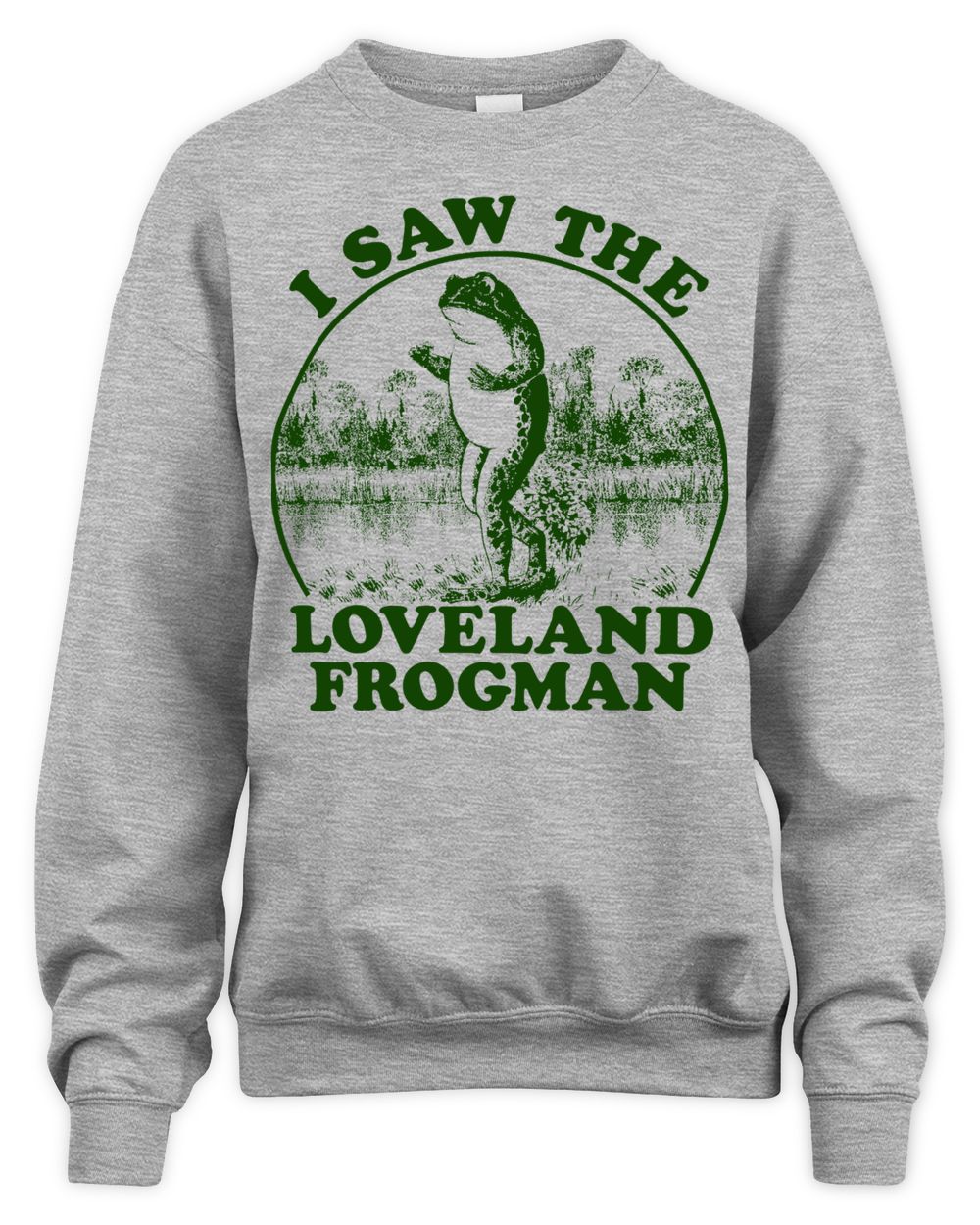 Cincy Shirts I Saw the Loveland Frogman Shirt