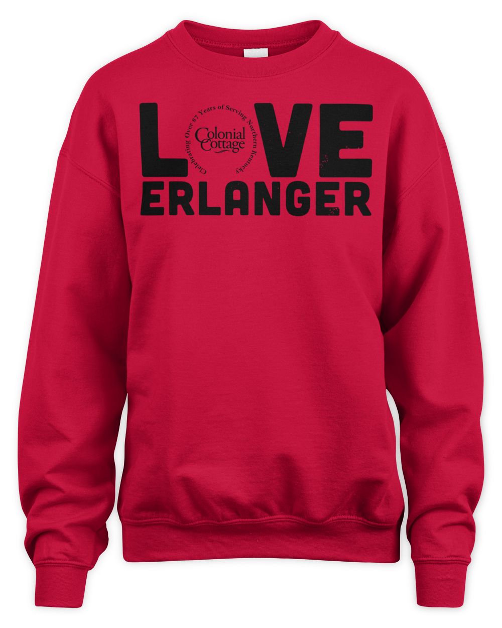 Cincy Shirts Love Erlanger - Colonial Cottage Shirt