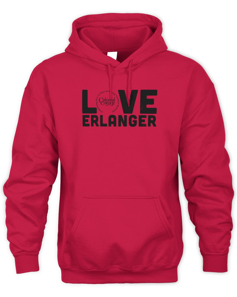 Cincy Shirts Love Erlanger - Colonial Cottage Shirt
