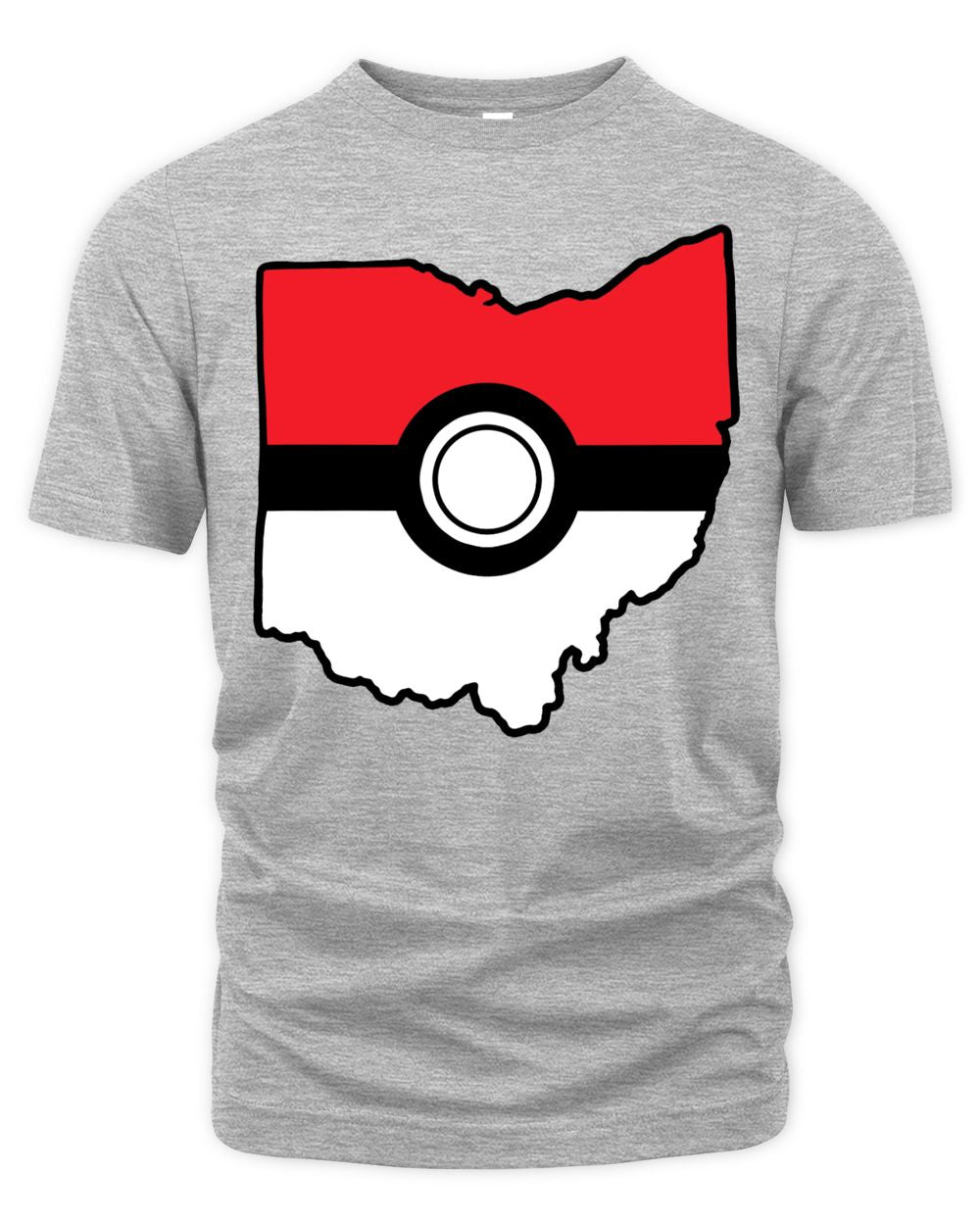 Cincy Shirts Pokeball Ohio Shirt
