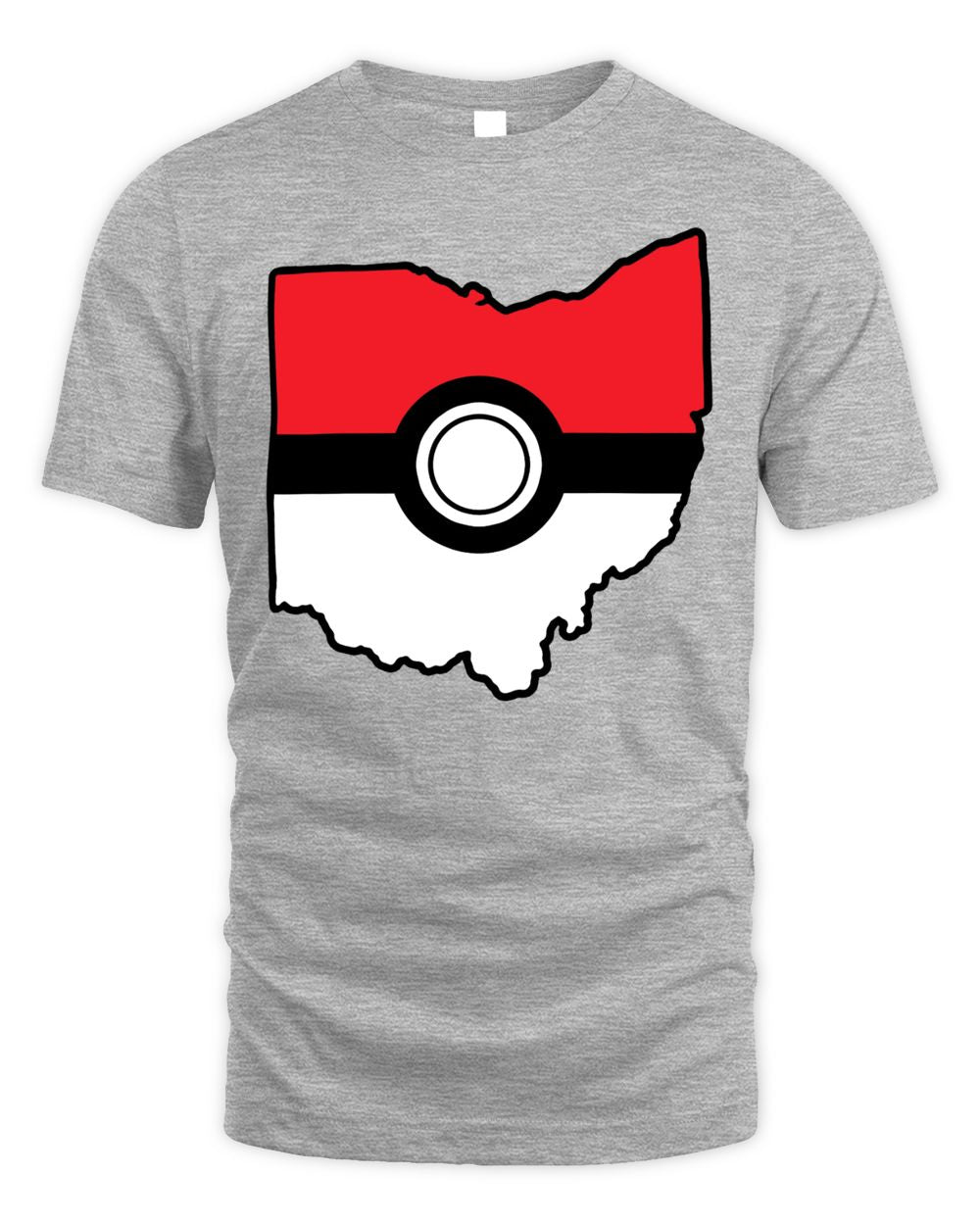 Cincy Shirts Pokeball Ohio Shirt