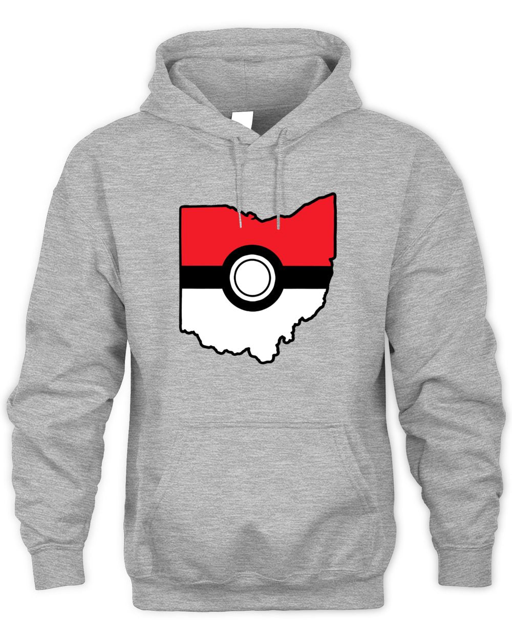 Cincy Shirts Pokeball Ohio Shirt
