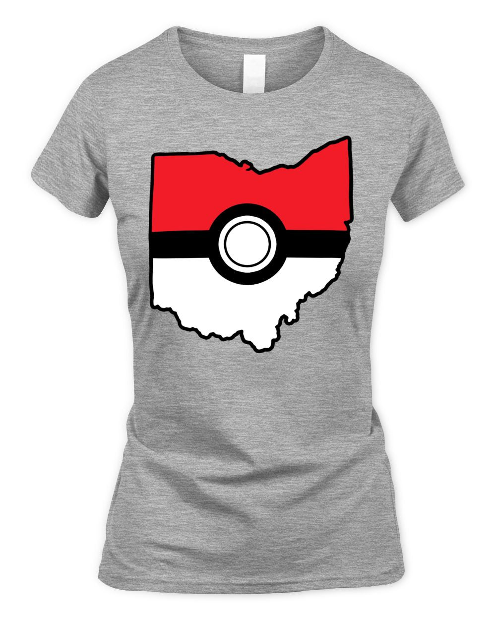 Cincy Shirts Pokeball Ohio Shirt